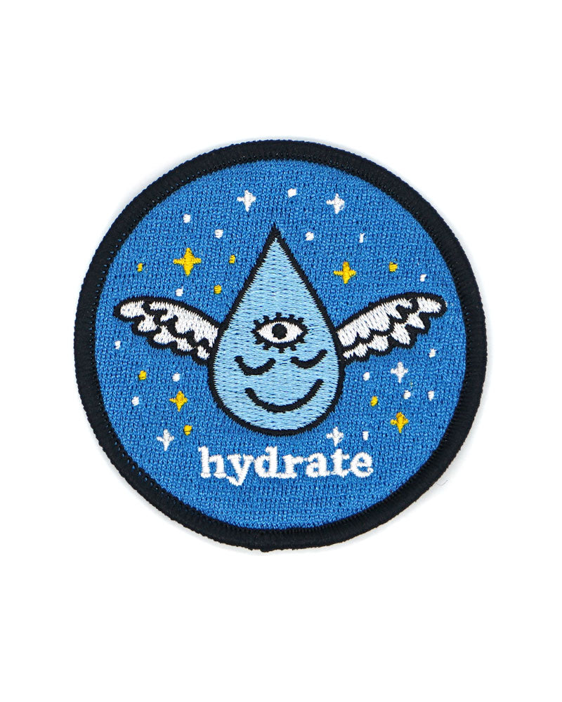 Hydrate Water Drop Patch-Wokeface-Strange Ways
