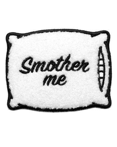 Smother Me Pillow Chenille Patch