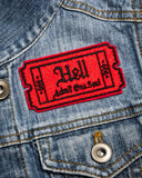 Ticket To Hell Patch-Project Pinup-Strange Ways
