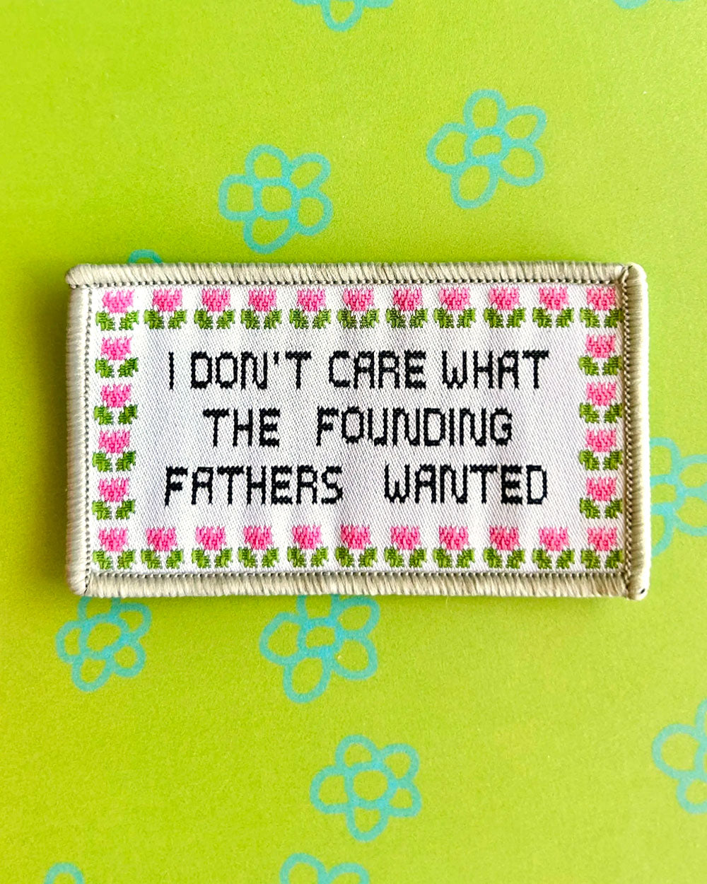 Founding Fathers Patch-The Peach Fuzz-Strange Ways
