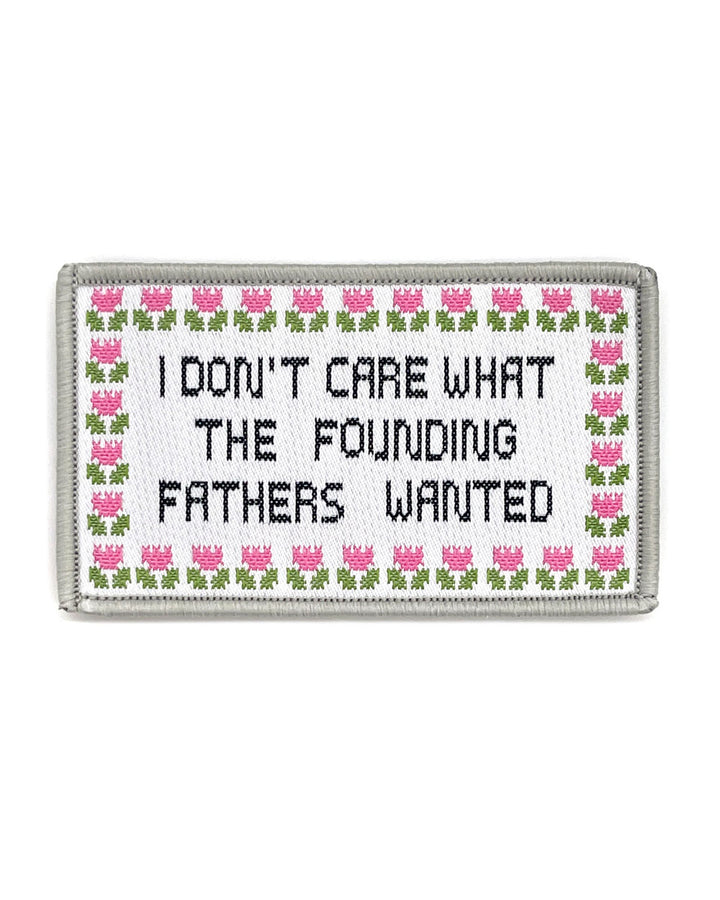 Founding Fathers Patch-The Peach Fuzz-Strange Ways