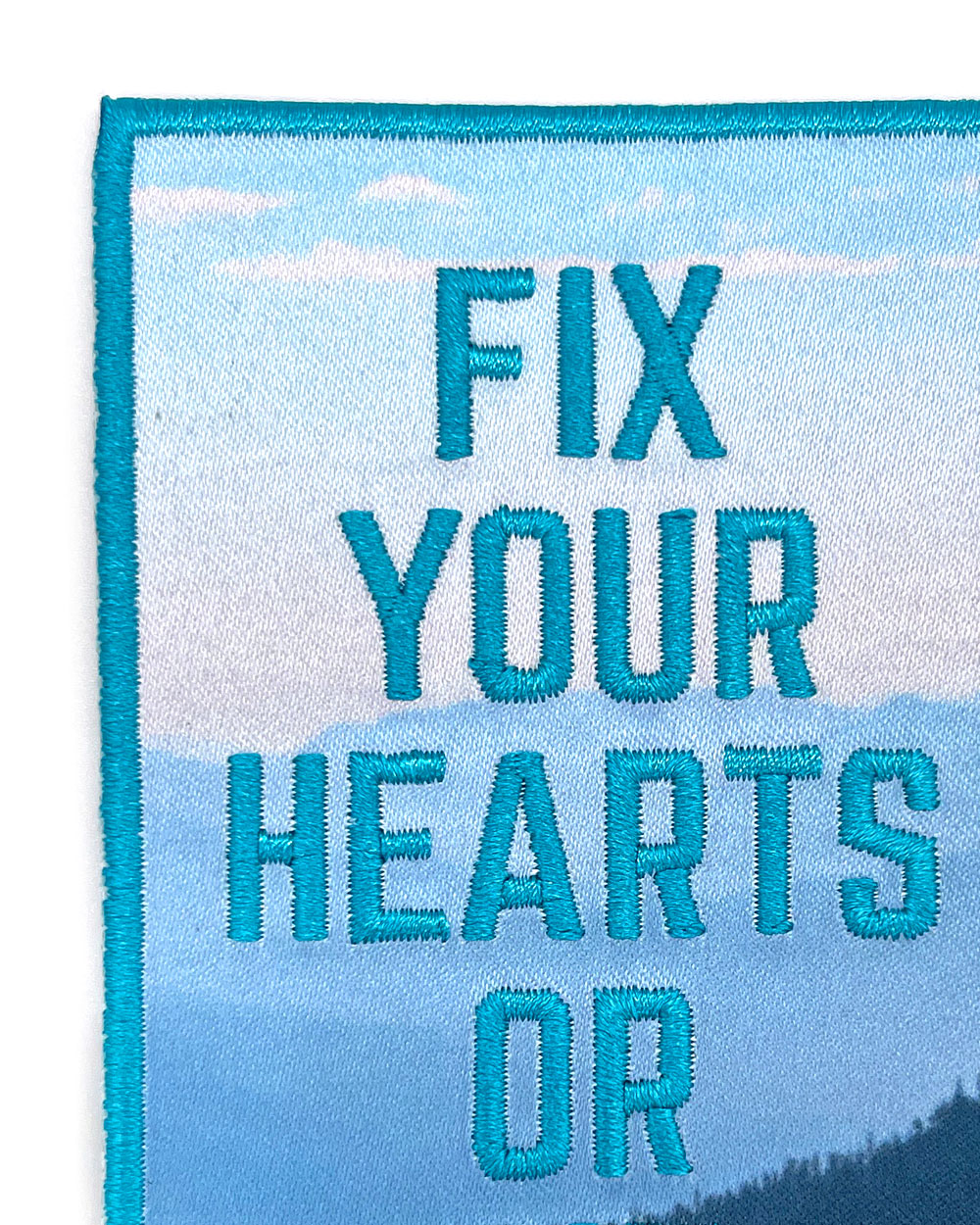 Fix Your Hearts Or Die Patch - Blue-WanderSlut-Strange Ways