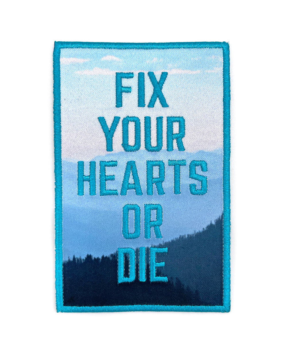 Fix Your Hearts Or Die Patch - Blue-WanderSlut-Strange Ways