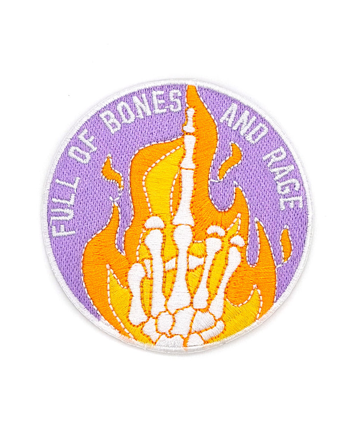 Full Of Bones And Rage Skeleton Patch-Cunning Linguist Co.-Strange Ways
