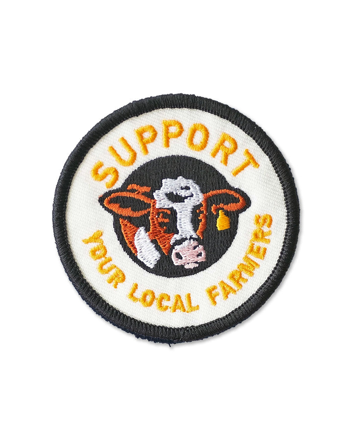 Support Local Farmers Patch-Union Made-Strange Ways
