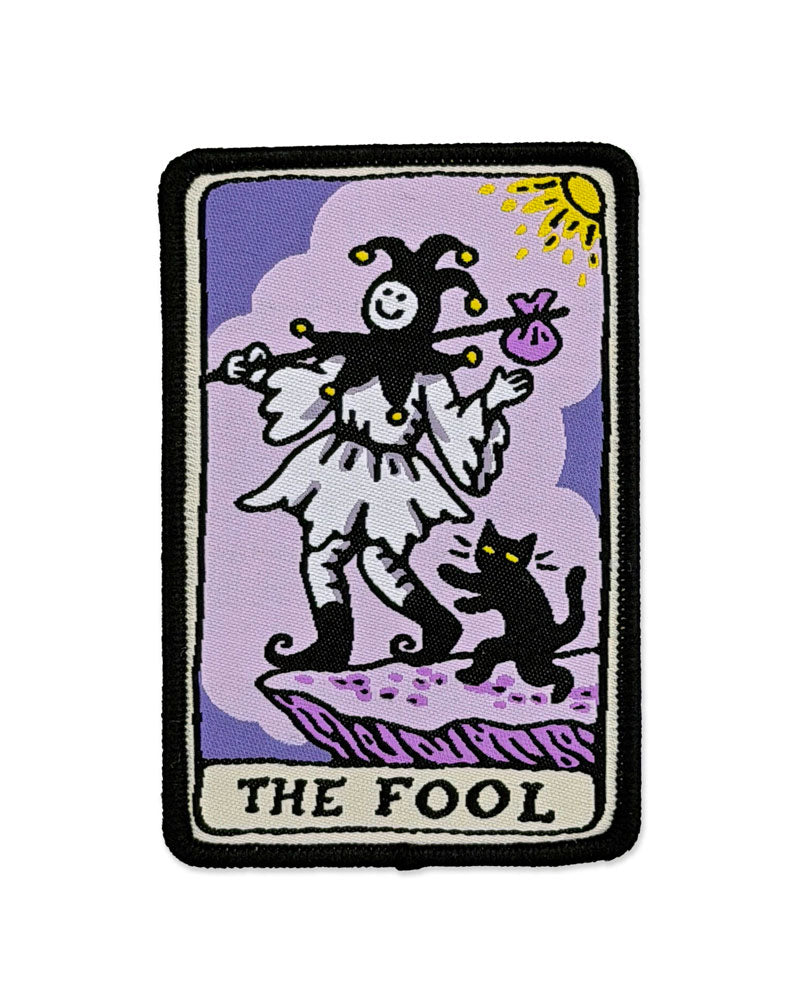 The Fool Tarot Card Patch-Cat Coven-Strange Ways