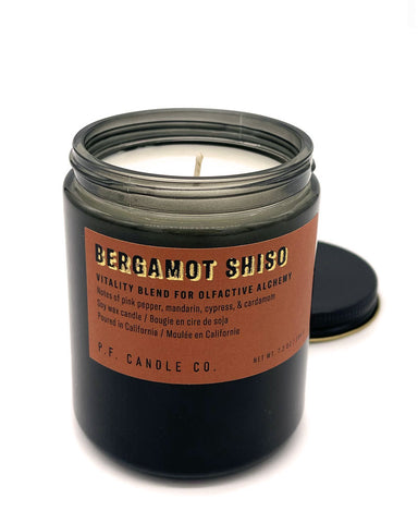 Bergamot Shiso Alchemy Soy Candle (7.2oz) - Vitality