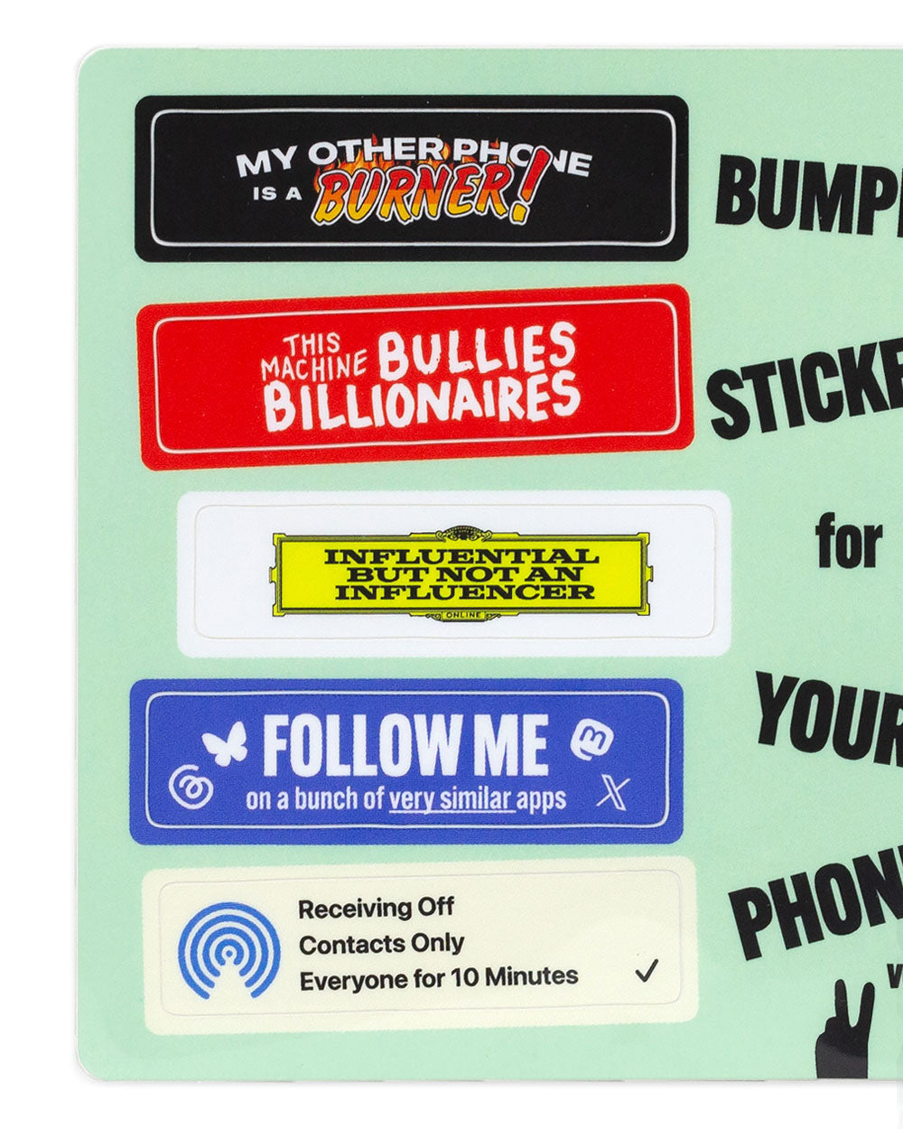 Bumper Stickers For Your Phone - Vol. 2