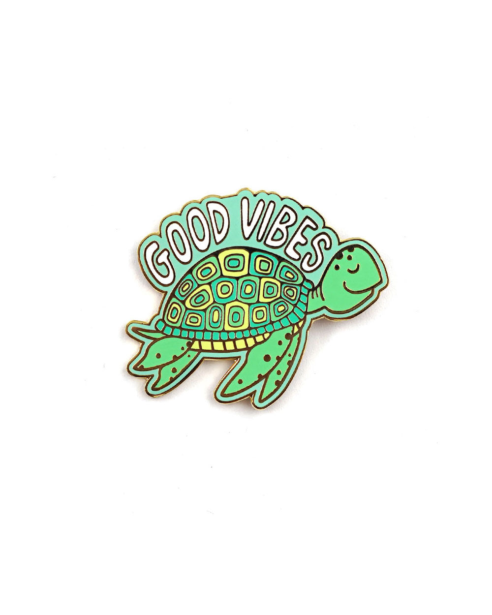 Good Vibes Sea Turtle Pin-Lucky Sardine-Strange Ways