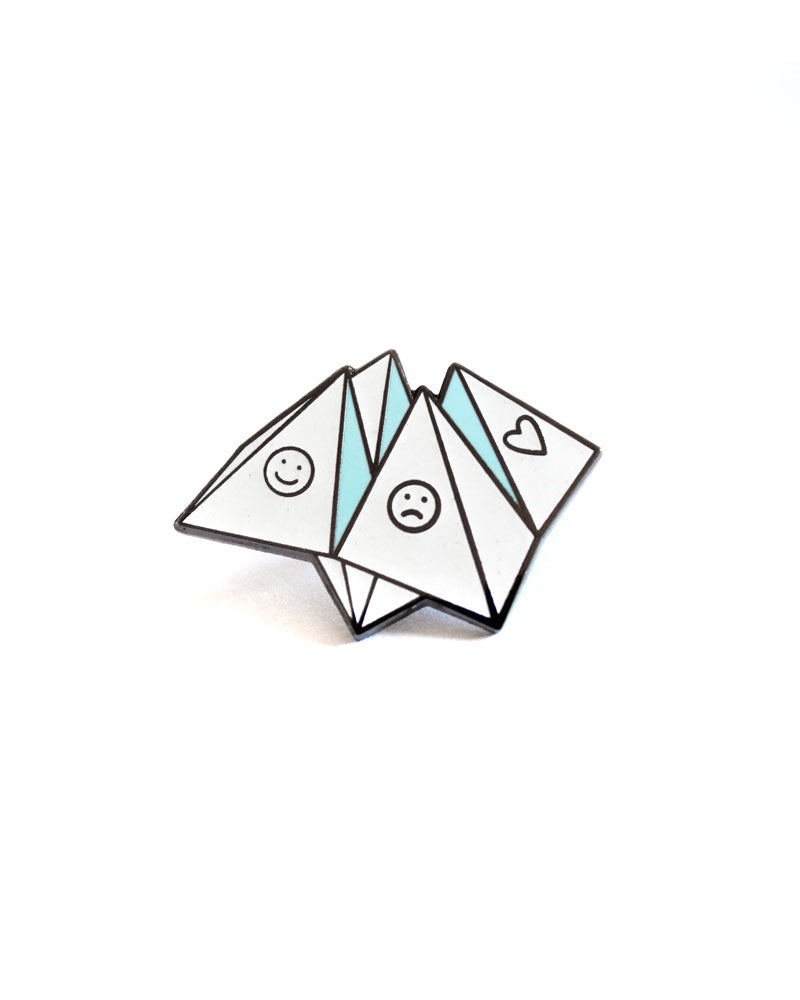 Origami Fortune Teller Pin-Cousins Collective-Strange Ways