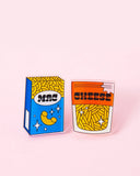 Mac & Cheese Acrylic “Pin Pair” Set-Punky Pins-Strange Ways