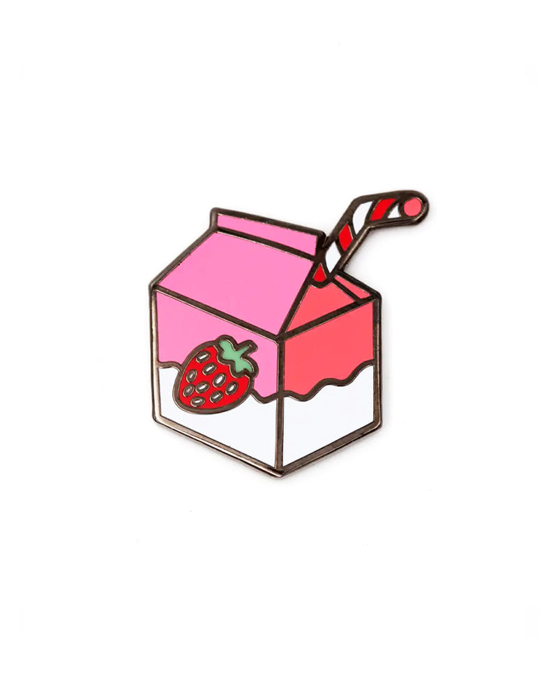 Strawberry Milk Pin-These Are Things-Strange Ways