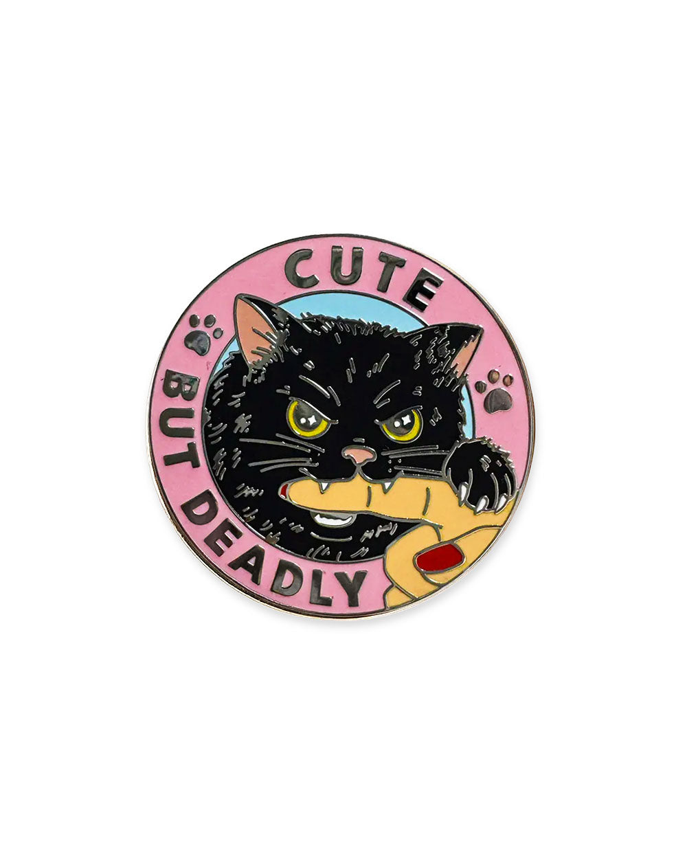 Cute But Deadly Cat Pin-Strike Gently Co.-Strange Ways