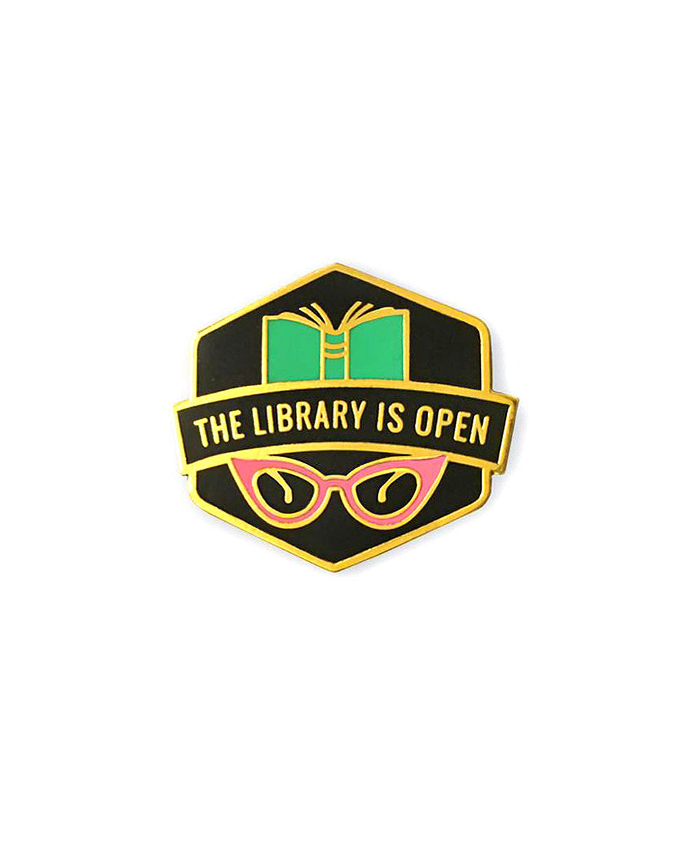 The Library Is Open Pin-GAYPIN'-Strange Ways