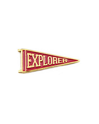 Explorer Pennant Pin