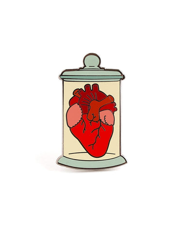 Heart Jar Pin