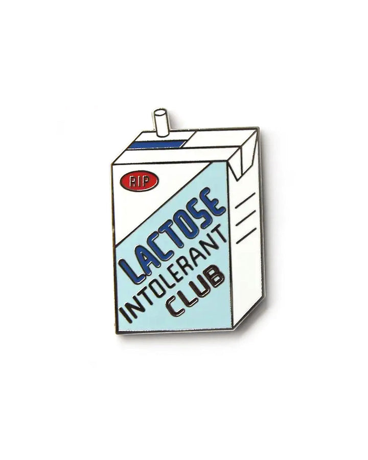 Lactose Intolerant Club Pin-JaneLi.co-Strange Ways
