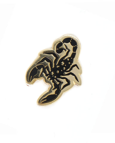 Scorpion With Stars Pin