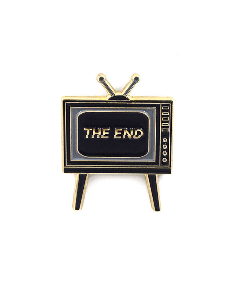 The End TV Set Pin-Badaboöm Studio-Strange Ways