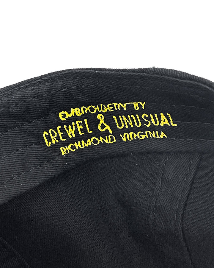 The Whole Pizza Dad Hat - Black (Liftable Design!)-Crewel and Unusual-Strange Ways