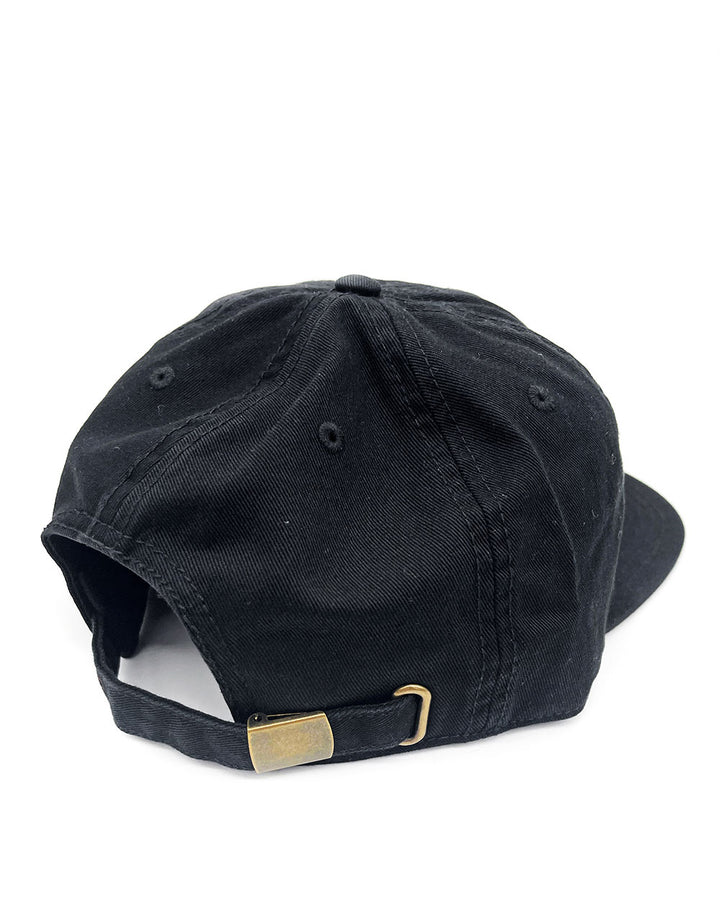 The Whole Pizza Dad Hat - Black (Liftable Design!)-Crewel and Unusual-Strange Ways