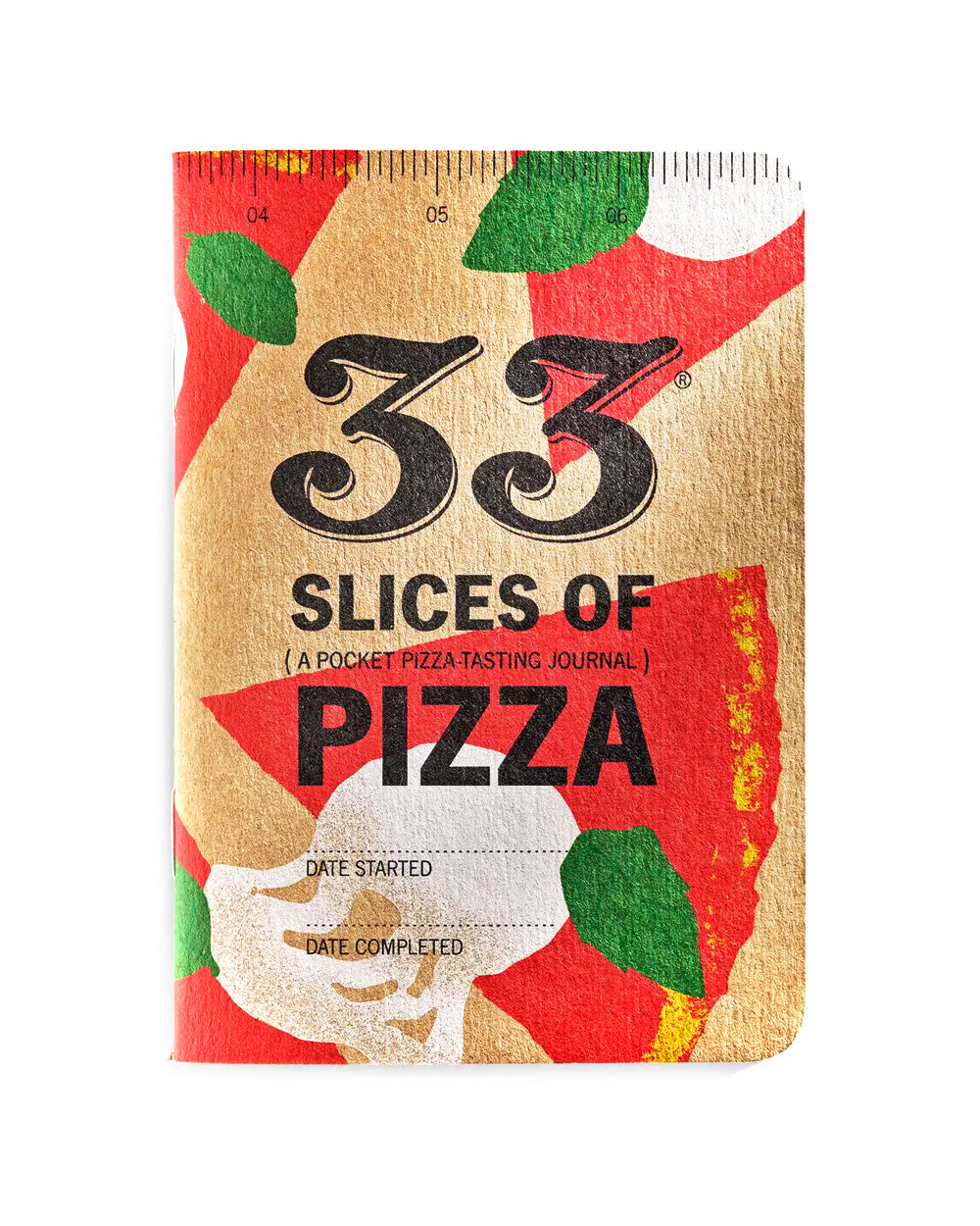Pizza-Tasting Pocket-Sized Journal