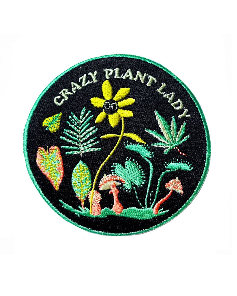 Crazy Plant Lady Patch-Groovy Things Co.-Strange Ways