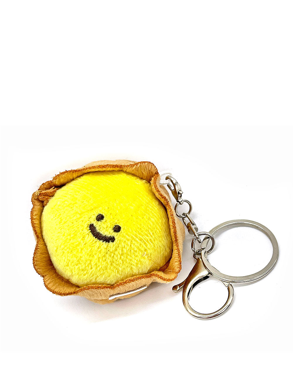 Dan Tat Egg Tart Plush Keychain Charm-A Jar Of Pickles-Strange Ways
