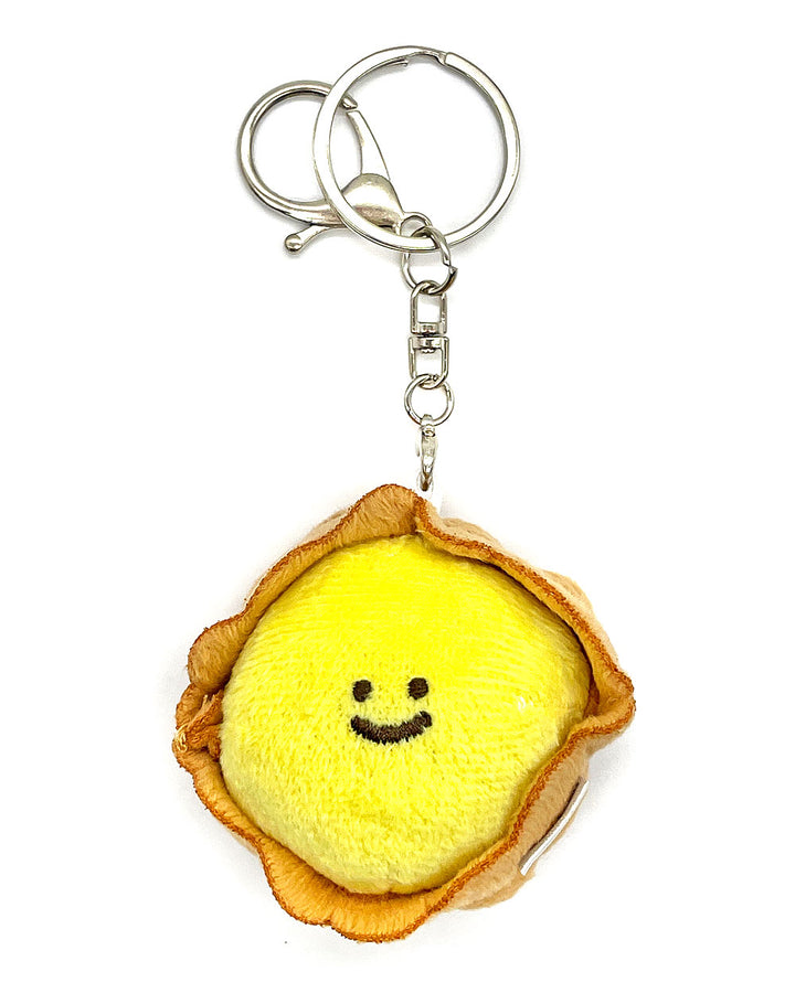 Dan Tat Egg Tart Plush Keychain Charm-A Jar Of Pickles-Strange Ways