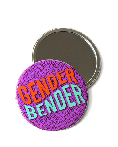 Gender Bender Pocket Mirror