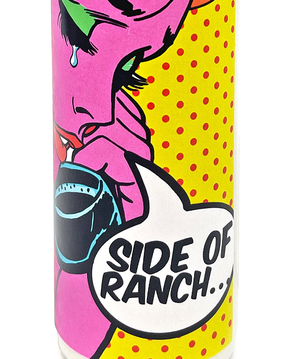 Side Of Ranch Pop Art Prayer Candle (Unscented)-BOBBYK-Strange Ways