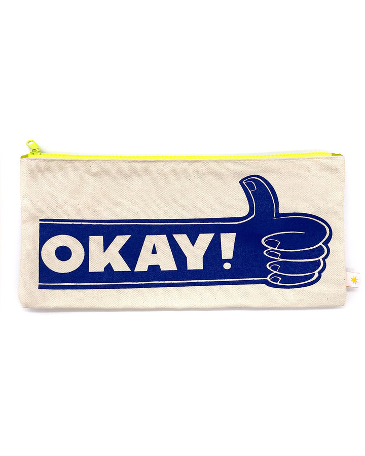 Okay! / Nope! Travel Pouch-Pier Six Press-Strange Ways