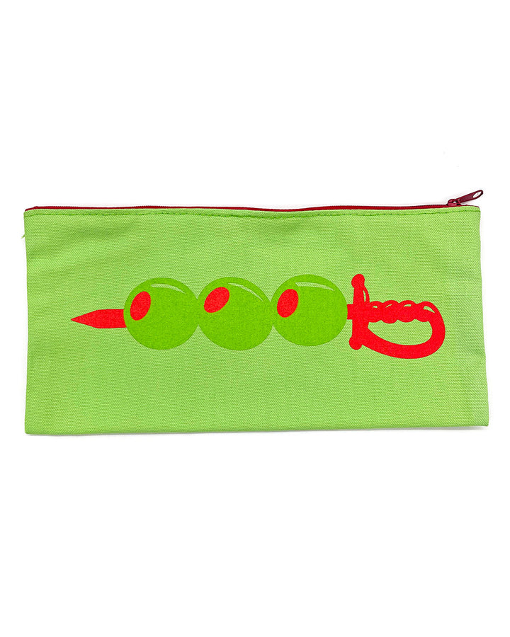 Pickle / Olive Travel Pouch-Pier Six Press-Strange Ways