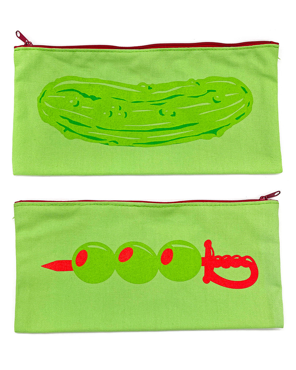 Pickle / Olive Travel Pouch-Pier Six Press-Strange Ways
