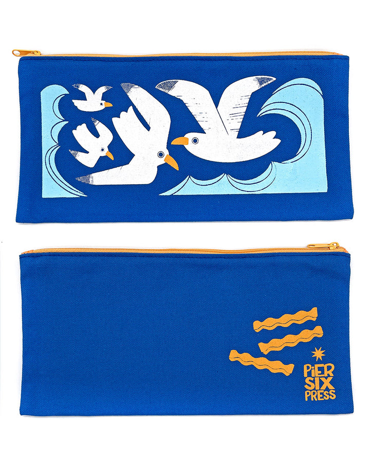 Seagulls / Fries Travel Pouch-Pier Six Press-Strange Ways