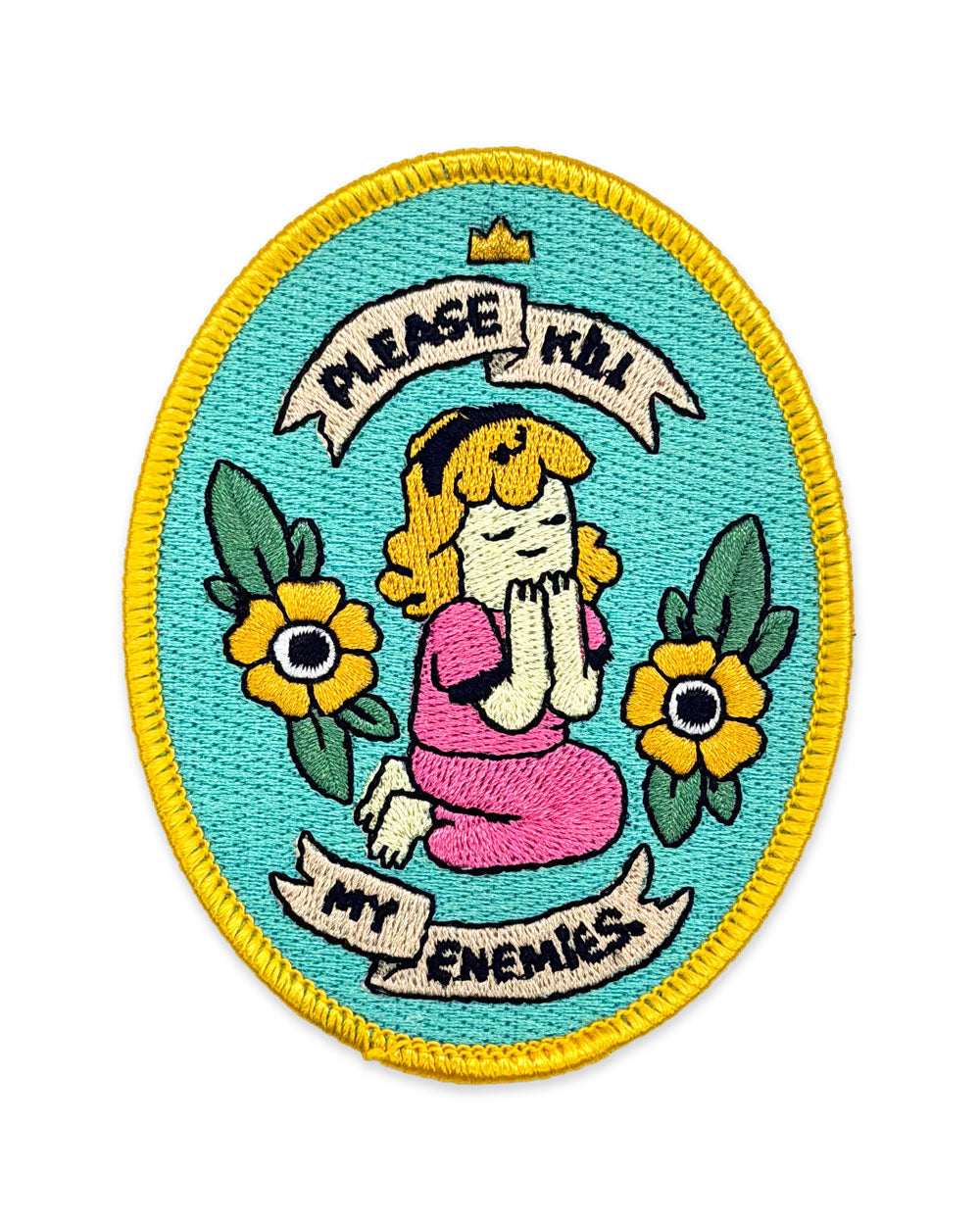 Kill My Enemies Princess Patch-Silver Sprocket-Strange Ways