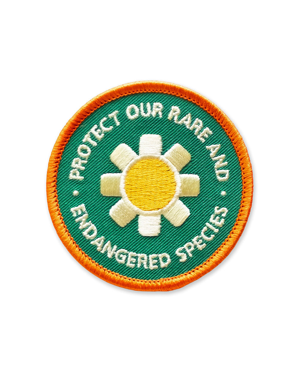 Protect Our Rare And Endangered Species Patch-Union Made-Strange Ways