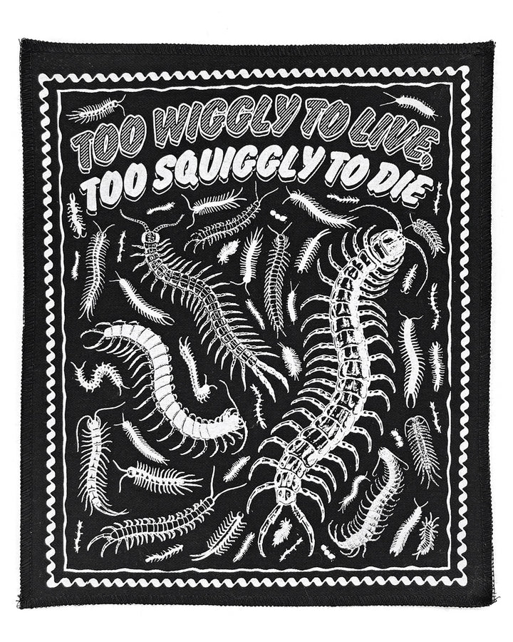 Too Wiggly, Too Squiggly Large Back Patch-Arcane Bullshit-Strange Ways