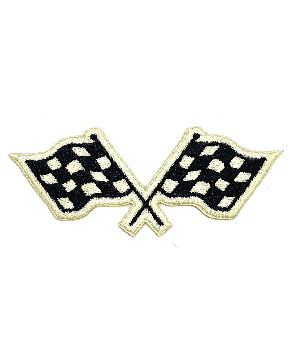 Logo Patch Racer Racing Flags Patch