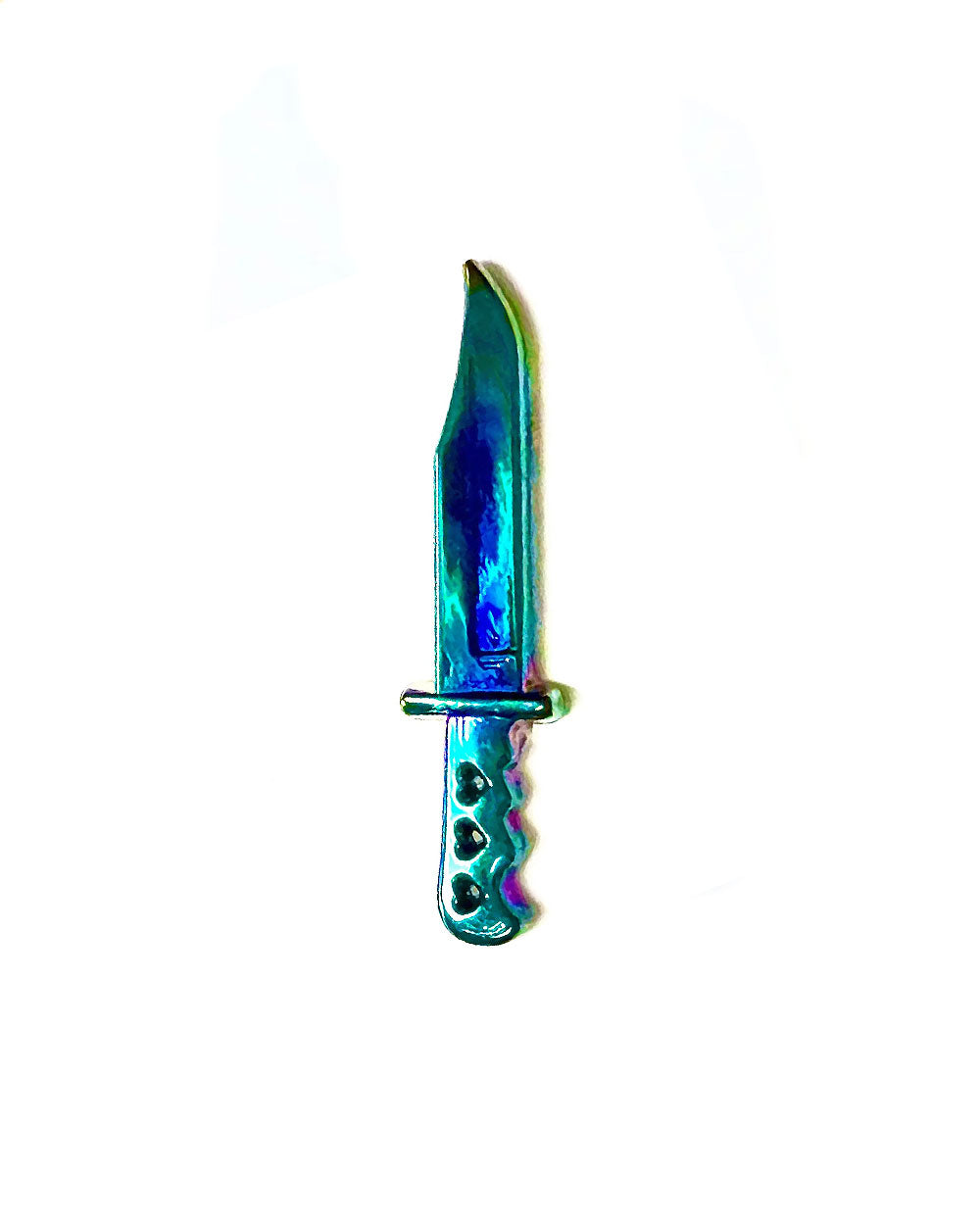 Rainbow Knife Pin