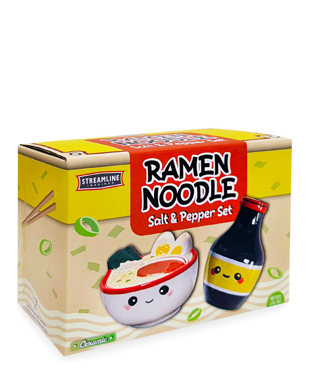 Ramen Noodle Soy Sauce Salt & Pepper Shaker Set-Streamline-Strange Ways