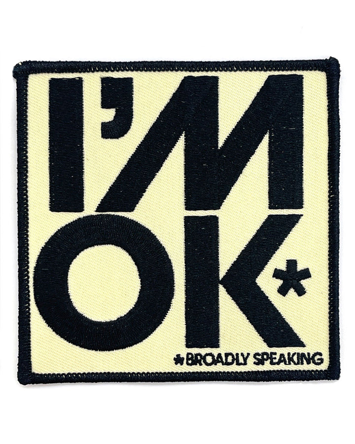 I'm OK* Large Patch-Real Fun, Wow!-Strange Ways