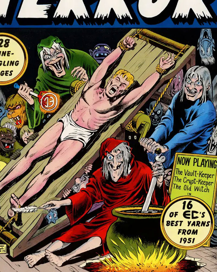EC Comics Tales Of Terror Art Print (12" x 18")-Retro-a-go-go!-Strange Ways