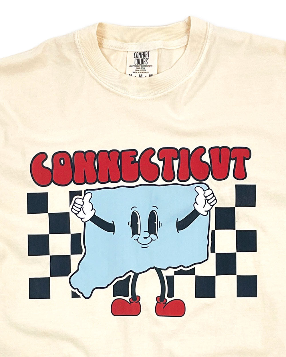 Retro Connecticut Checkered Unisex Shirt-Gia Gifts-Strange Ways