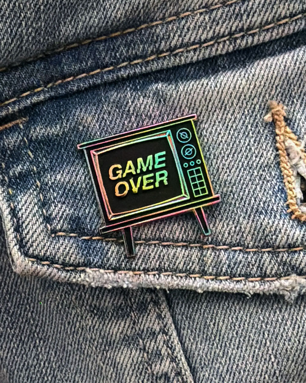 Game Over TV Pin-SheeleyCo-Strange Ways