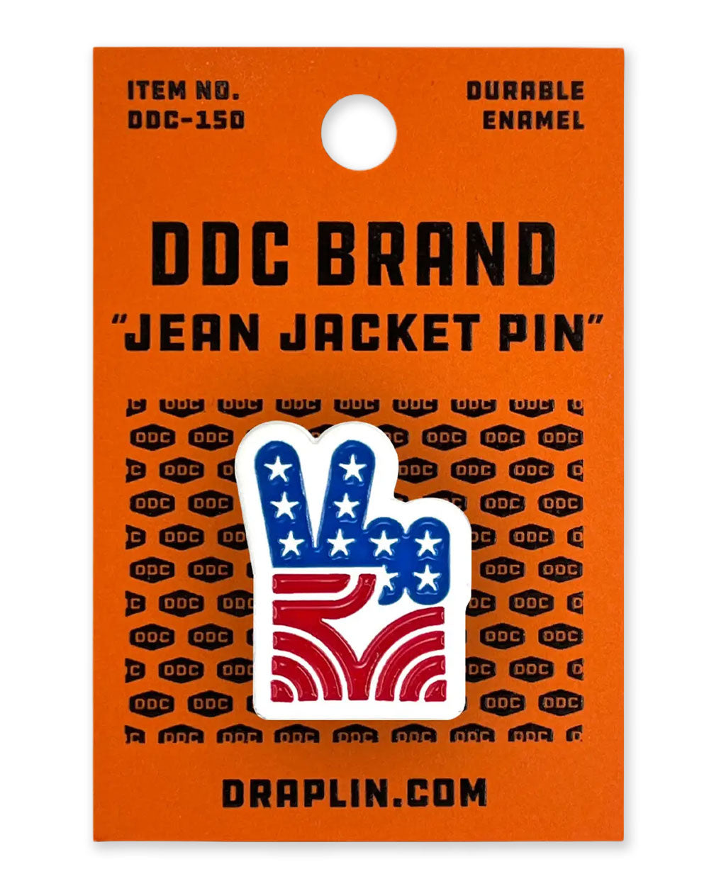 Peace Fingers Pin
