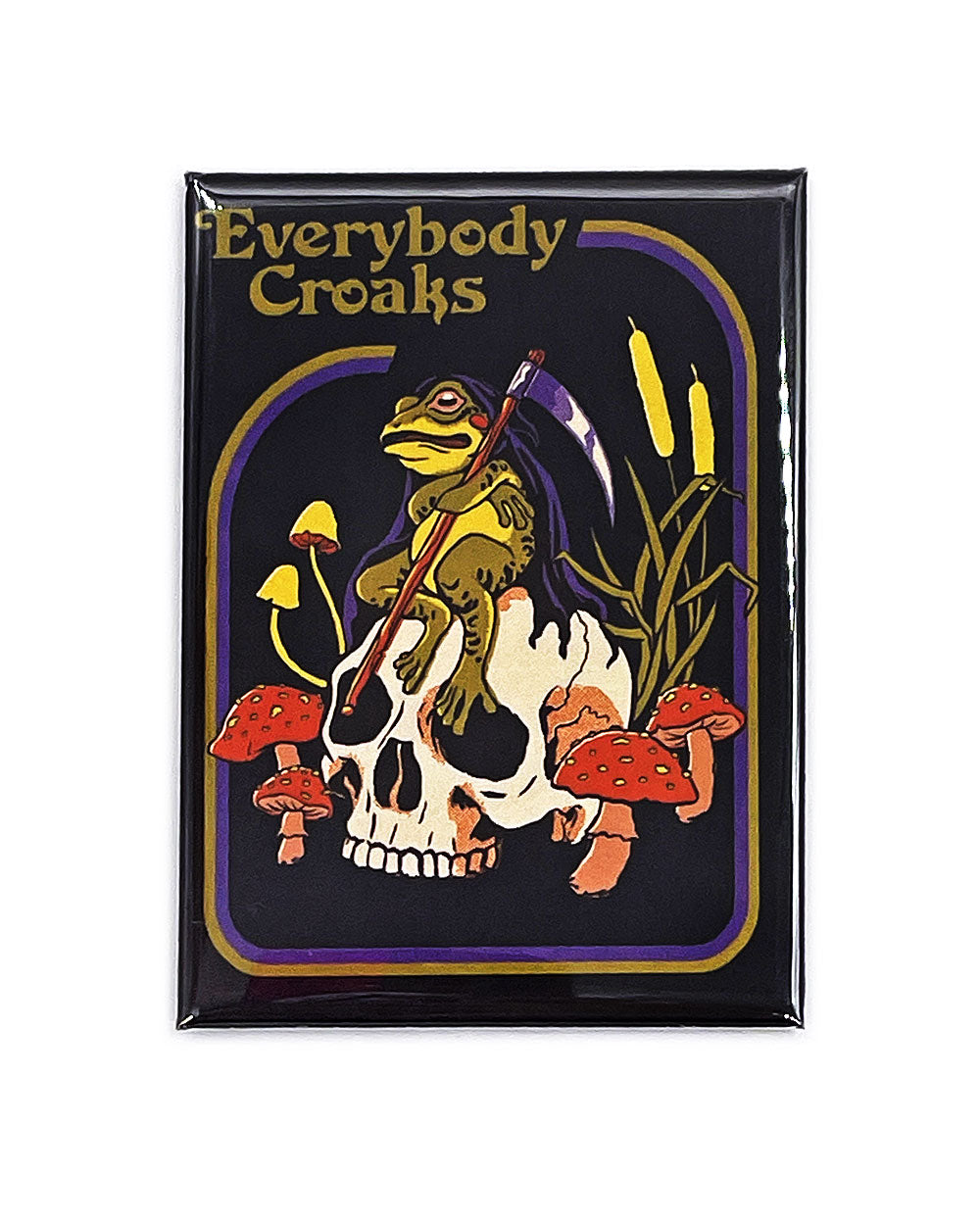Everybody Croaks Frog Magnet-Steven Rhodes-Strange Ways