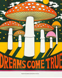 May All Your Dreams Come True Risograph Art Print (11" x 14")-Lucky Horse Press-Strange Ways