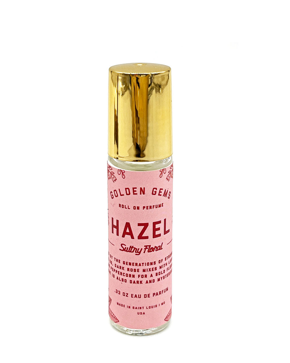 Hazel Perfume Roller (10ml)-Golden Gems-Strange Ways