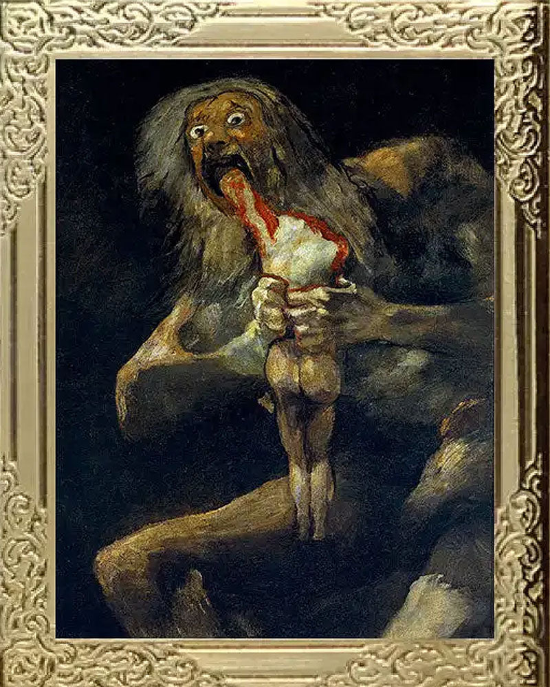 Saturn Devouring His Son Pin-Real Sic-Strange Ways